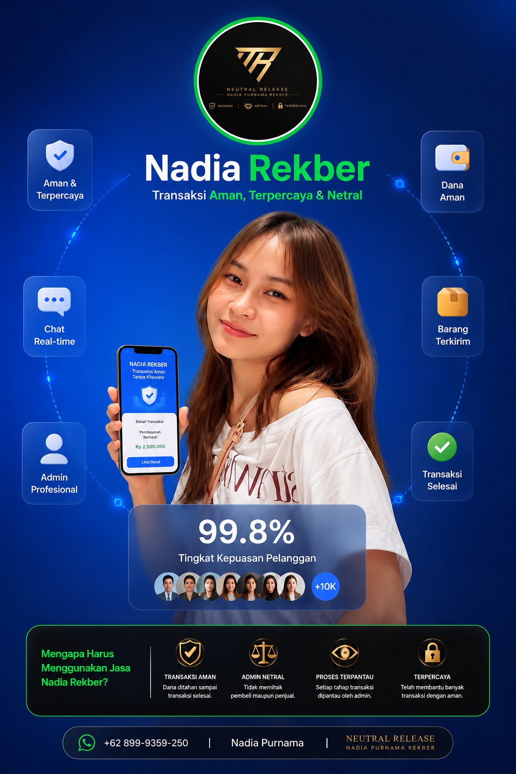 Nadia Rekber - Keunggulan
